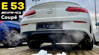 New 2019 Mercedes-AMG E53 4MATIC+ Coupé EXHAUST SOUND REVS SPORT+ Mode Cold Start