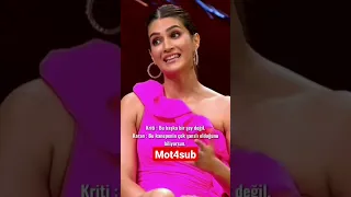 Kriti sanon about siddharth|sid malhotra|Kriti Sanon with Prabhas#shorts #kritisanon #kofeewithkaran