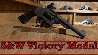 Smith & Wesson Victory Model (.38/200) History & Shooting Demo