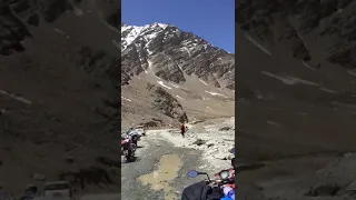 Most Deepest and Dangerous River Crossing between Manali - Leh