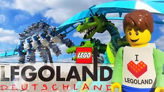 Legoland Deutschland - Die NEUE Achterbahn 2023. Ist Mythica was für die ganze Familie? Im Test!