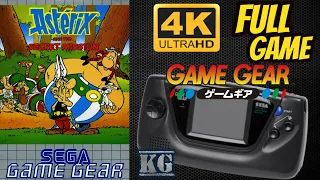 Asterix and the Secret Mission [GAME GEAR] Longplay Walkthrough Full Movie Game [4K60ᶠᵖˢ UHD🔴]