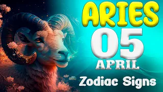 😥 𝐒𝐎𝐌𝐄𝐎𝐍𝐄 😨 𝐖𝐈𝐋𝐋 𝐒𝐇𝐎𝐂𝐊 𝐘𝐎𝐔 😱 Aries ♈ Horoscope for today april 5 2024 🔮 horoscope Daily april
