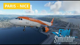 MSFS2020 | Airbus A320 NEO | Paris - Nice | LFPG - LFMN | Vatsim