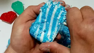 Cutting duru soap into cubes. (Резка мыла Дуру на кубики)