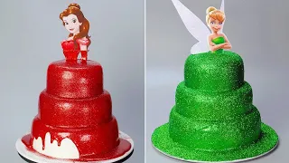 Cutest Princess Cakes Decorating Recipes | Best Colorful Cake Decoration Tutorial #2  | Tasty Plus