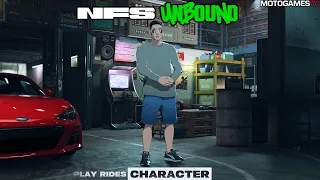 Need for Speed Unbound - Character Clothing and Poses Customization Options