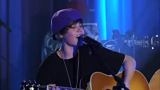 Justin Bieber - Favorite Girl (Live) [Acoustic Version]