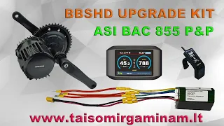 BBSHD upgrade kit ASI BAC 855 P&P