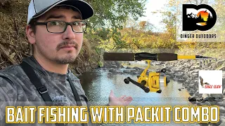 Bait Fishing With My Eagle Claw Pack It Rod & Reel Combo