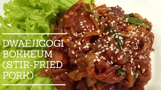 Dwaejigogi Bokkeum (Korean Stir-fried Pork )  || My Style