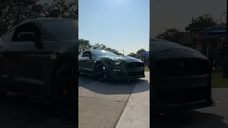 Shelby GT500 Rolling Out Of Car Show 🏎️