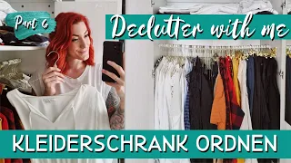 Declutter with me: Alles muss raus - Kleiderschrank ausmisten & Platz schaffen | Sabrina Sterntal