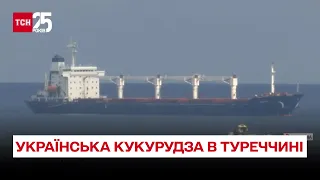 🌽 В Турции встретили первое судно с украинской кукурузой! – ТСН