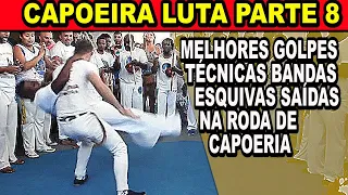 MELHORES JOGOS e Técnicas INCRÍVEIS na RODA de CAPOEIRA (Rasteiras  Tesouras  Quedas) parte 8