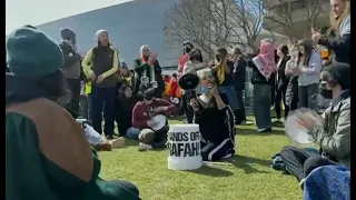 LIVE: Protest underway at Georgia State University