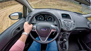 2012 Ford Fiesta [1.5 TDCi 75HP]  |0-100| POV Test Drive #1607 Joe Black