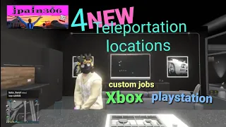 4 NEW, Teleportation Locations, custom job teleport, Xbox, Playstation, GTA Online