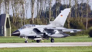 [4K] GAF Tornado as guest for 322 sqn 80th anniversary at Leeuwarden