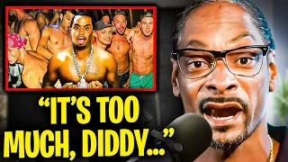 Snoop Dogg Reveals HOW Everyone at BadBoy Fears Diddy When Drunk