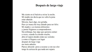 Despues de largo viaje - Fabian Casas (El salmón)