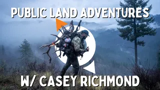 LEARNING TO HUNT, EBERLESTOCK, & PUBLIC LAND ADVENTURES w/ CASEY RICHMOND