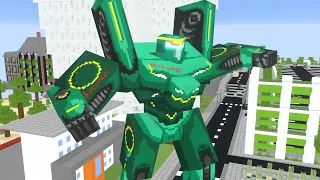 No Turning Back - NEFFEX | Pacific Rim (2022 - 2023) scenes - Minecraft Animation Music Video