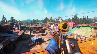 Far Cry Newdawn Stealth kills outpost liberation Undetected