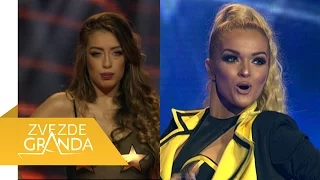 Tea Tairovic Vs Teodora Dzehverovic - Grand duel - ZG Specijal 15 - (TV Prva 08.01.2017.)