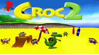 Croc 2 - Playstation 1 3D Platformer Video Game - 10Minutes Gameplay and Review