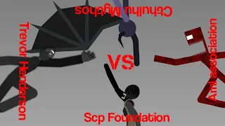 Scp Foundation vs Trevor Henderson vs Aml Association vs Cthulhu Mythos Part 1.