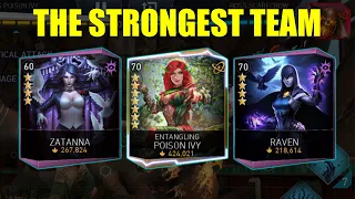 EPI ZATANNA RAVEN Is Possibly The Strongest Team In Injustice 2 Mobile