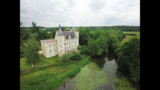 12th Century restored chateau overlooking the river