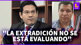 JAVIER PACHECO SOBRE LA DETENCIÓN DE ALEJANDRO SÁNCHEZ: "LA EXTRADICIÓN NO SE ESTÁ EVALUANDO"