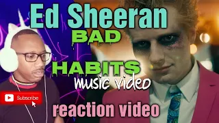 Vampires and Ragdolls! Ed Sheeran 'Bad Habits' music video REACTION