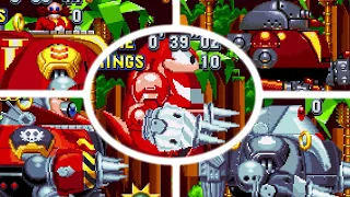 5 Different Death Egg Robots ~ Sonic Mania Plus mods ~ Gameplay