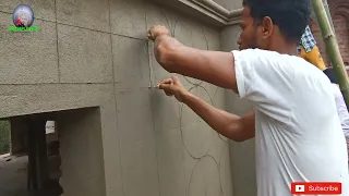AWESOME 3DWALL PLASTER DESIGN