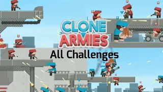 Clone Armies Challenges Mode All Challenges Full Video