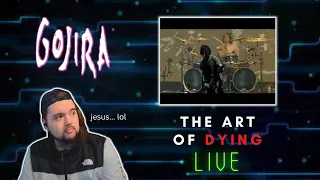 "The Art of Dying (Live)" by Gojira -- Drummer reacts! *This drummer is insane bro*