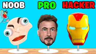 NOOB vs PRO vs HACKER | In Sculpt People | With Oggy And Jack | Rock Indian Gamer |