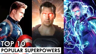 Top 10 Most Popular Superpowers In Superhero Movies | In Hindi | BNN Review