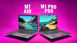 WHY PAY TWICE THE PRICE? M1 MacBook Air vs 14” MacBook Pro M1 Pro