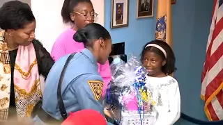 9-year-old lanternfly girl honored by NJ police department