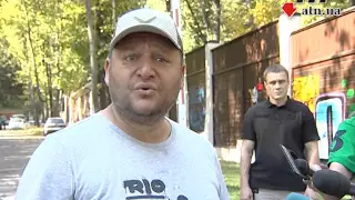 23-09-2015 - Добкин прокомментировал события возле своего дома