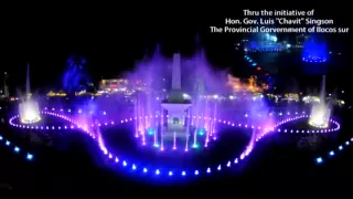 Vigan City Musical Dancing Fountain Official Video I WILL SHOW YOU(Gov Chavit Singson)