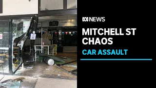 Car smashes into Darwin CBD pub after street fight | ABC News