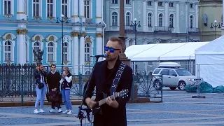 Дворцовая площадь, Санкт-Петербург. Константин Колмаков. Сентябрь 2023.