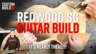 Magnetic Backplate, Tenon Cover & Drilling the Bridge Positions | Redwood SG ep 13