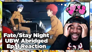 SHIROU HAS AN UNHEALTHY OBSESSION WITH PIPES??? Fate/Stay Night UBW Abridged Episode 1 Reaction