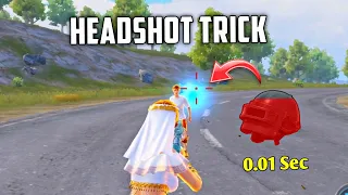 No One Knows This Secret Headshot Tricks in BGMI/PUBG MOBILE 🔥😱